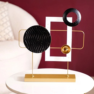 Luxury Metal Table Decor for Home Hotel Office and Tableware Decorative <b>Accessories</b> Golden Color Modern Design Metal Table Decor - Product Image 6