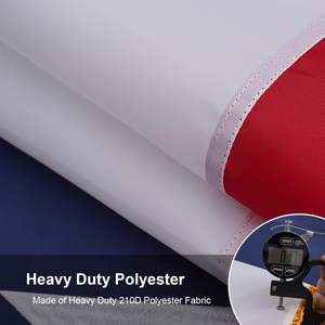 Bandera de Texas de Lujo de 3x5 Pies con Flecos Dorados, Poliéster Resistente, Estrellas Bordadas, Funda para Asta - Product Image 2