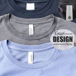 Camiseta Unisex N6210 de Algodón/Fibra de Bambú para Hombre de Level Apparel, Ecológica y Transpirable - Product Image 2