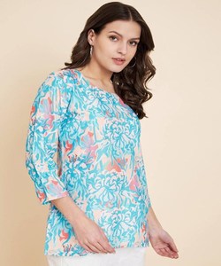 Ropa de césped paquistaní con diseño de ropa cosida con estilo, perfecta para mujeres elegantes que aman las opciones de moda modernas y modestas - Product Image 5