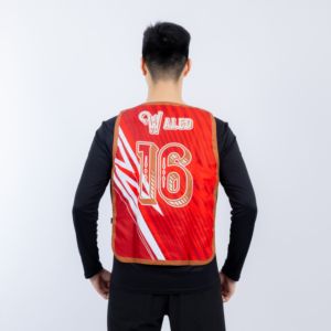 Chaleco de entrenamiento de fútbol de poliéster transpirable personalizado de Vietnam Pinnies de fútbol y Baberos de entrenamiento de malla Ropa de fútbol Premium - Product Image 5