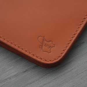 Portefeuille en cuir fait main WF Leathercraft No.55 (couleur Tan italien) - Product Image 5