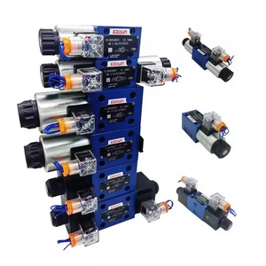 Huade Graafmachine Rexroth 3 Way Directionele Controle Hydraulische Magneetventiel 110V 220V 12V <span class=keywords><strong>24</strong></span> <span class=keywords><strong>Volt</strong></span> Hydraulische Handregelklep - Product Image 5