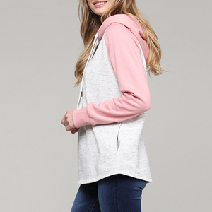 Sudadera con Capucha de Invierno de la Mejor Calidad para Mujer, Talla Grande, Estilo Urbano, 100% Algodón, Bolsillo Delantero, Ropa Casual, Talla Personalizada OEM - Product Image 3