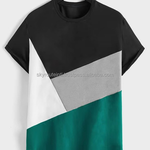 Camiseta de Hombre al por Mayor de Primera Calidad, 100% Algodón, Transpirable, Tela de 180 Gramos, Estampado Digital Informal, Secado Rápido, Corte Regular - Product Image 2