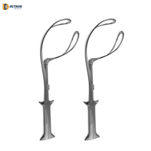 Pince obstétrique en acier inoxydable de haute qualité 36cm Instruments chirurgicaux de gynécologie Kit de suture Instrument médical - Product Image 2