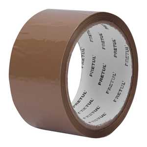 Water Activated Acrylic Adhesive <b>Packing</b> <b>Tape</b> 48mm X 40m BOPP <b>Paper</b> Backing Carton Sealing <b>Tape</b> by Pretul CCA-40P Waterproof Sin - Product Image 1