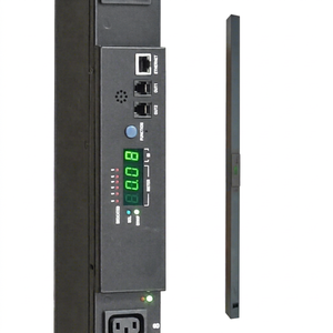 PDU อุตสาหกรรมแบบ 3 เฟส 400V รุ่น PAL-3240C-24ND พร้อมเต้ารับ C13 C19 จำนวน 24 ช่อง  พร้อมมอนิเตอร์และเบรกเกอร์แยกวงจร ได้รับการรับรองมาตรฐาน CE - Product Image 1