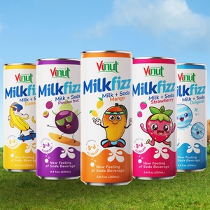 New Arrival 250ml Milkfizz Mango Vietnam <b>Beverage</b> - OEM ODM Private Label Wholesale Price Free Sample HALAL ISO - Product Image 6