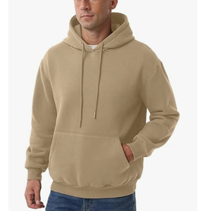 Sweat-shirt à capuche pour homme à motif solide surdimensionné personnalisé de BD Sweat-shirt unisexe grande taille 100% coton vierge de BD - Product Image 1