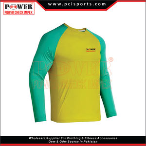 Séchage rapide Bambou Sublimation En Gros À Manches Longues pour Hommes Capuche Pêche t-shirt Jersey - Product Image 3