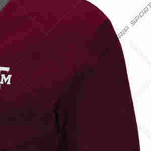 Personnalisé hommes marron Texas université A & M Cardigan col en V femmes hiver chandails acrylique tricoté broderie avant logo décontracté - Product Image 6
