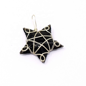 Pendentif de guérison en quartz solaire à la mode en gros pendentif et breloque en pierre naturelle - Product Image 2