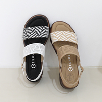 Chaussures plates respirantes en cuir de vachette Luday Action pour femmes, avec lanière, style tendance, parfaites pour l'été et les influenceurs.