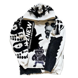 Urban Streetwear Hombres Invierno Sólido Rhinestone Sudadera con capucha Lujo Diamante Cristal Pullover A prueba de viento Ecológico para la moda con estilo - Product Image 3