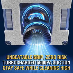 Cửa sổ làm sạch Robot 5.6 kPa hút ai Con Đường Lập kế hoạch cạnh sâu làm sạch robot từ xa hoặc ứng dụng điều khiển tự động kính sạch - Product Image 3