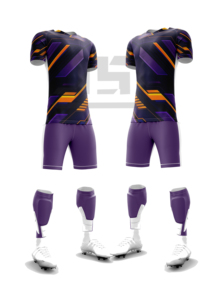 Uniforme de Pantalones Cortos de Fútbol con Estampado por Transferencia Térmica, Secado Rápido, Transpirable, Tela 100% Poliéster para Entrenamiento y Torneos - Product Image 1