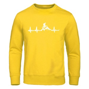 Sudaderas transpirables con estilo informal Camisas de hombre con cuello redondo de alta calidad Sudadera de hombre con diseño impreso personalizado - Product Image 4