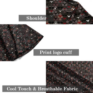 เสื้อโปโลผู้ชายสำหรับกอล์ฟ คุณภาพสูง ทรงคลาสสิก ผ้าหนา ระบายเหงื่อได้ดี ออกแบบตามสั่ง ขายส่ง ยืดได้ - Product Image 4