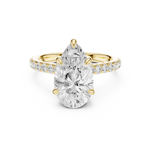 18K Floral design <b>adjustable</b> <b>ring</b> for women - Product Image 6