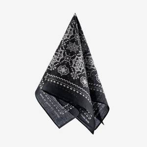 Bandana en coton personnalisé, châle carré à double impression, livraison rapide avec quantité minimale de commande bas, meilleur produit pour les fans et personnalisation du logo - Product Image 4