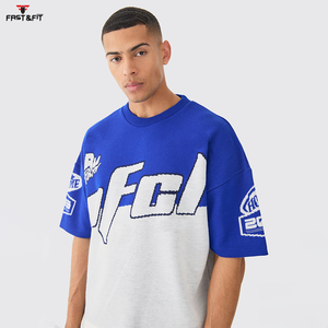 Camisetas de Hombre al por Mayor, Diseño Nuevo, Estilo Urbano, Manga Corta, Transpirables, de Alta Calidad, 100% Algodón Peinado - Product Image 4