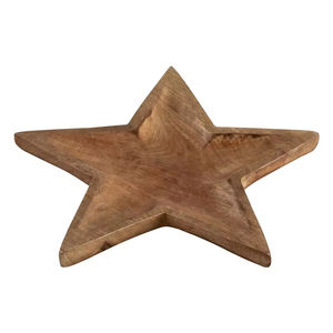 Plato grande de madera de acacia para servir, tabla de cortar/cortar de madera gruesa, tabla reversible para servir, tabla de charcutería con ranura para jugo - Product Image 6