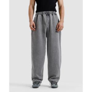 Pantalon essentiel en velours côtelé 100% coton, coupe ample, droit et fuselé, motif personnalisable, logo, taille 6XL, fermeture éclair décorative pour homme - Product Image 4