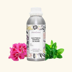 Sagittarius Zodiac Sign Essential Oil Blend 100% Pure Therapeutic Moisturizing Frankincense Ylang-Ylang Melaleuca Geranium Ylang - Product Image 1