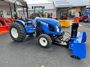 Nuevo Tractor Hollan Workmaster 35 Automático 4x4 con Retroexcavadora Delantera, Motor Digital, Garantía de 3 Años, Llave con Bomba, Caja de Cambios y Motor - Product Image 2