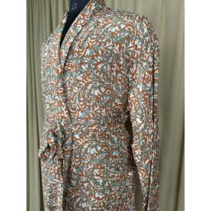 Men's Silky Soft Masculine Elegant Classic Vintage House <b>Robe</b> Timeless Comfy for Lounge <b>Beach</b> Wear Sustainable Bikinis Beachwear - Product Image 6