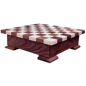 USER HANDICRAFT Customized Walnut <b>Wood</b> Patchwork German Chess Set Kids' Go <b>Game</b> Board for Play and Entertainment - Product Image 5