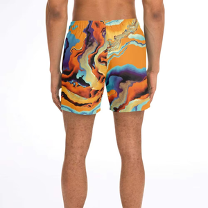 Pantalones cortos de playa de verano de secado rápido con estampado personalizado para hombre, pantalones cortos de tabla de sublimación de cintura media de calidad Premium, novedad de 2025 - Product Image 6