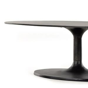 Mesa de Centro Moderna de Metal de Lujo para Apartamentos Pequeños, Muebles para Sala de Estar, Diseño Tulipán - Product Image 4