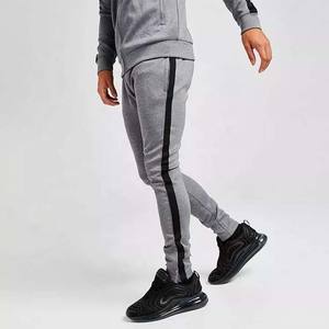 Chándal ajustado para hombre, traje de chándal de algodón y polar, diseño personalizado, alta calidad, para correr - Product Image 3