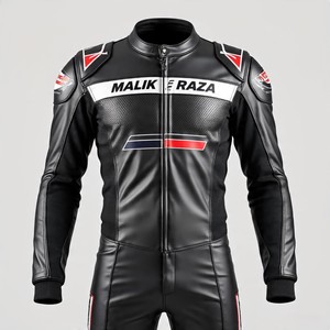 Marque personnalisée pour les détaillants, Combinaison en cuir pour motocyclistes et coureurs, Cuir véritable, Certifié CE, Plusieurs tailles et logos - Product Image 6