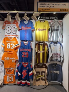 Maillot de football américain surdimensionné personnalisé, maillot de sport pour le jour du match, maillot sublimé style hip-hop, vêtements d'équipe à marque privée - Product Image 6