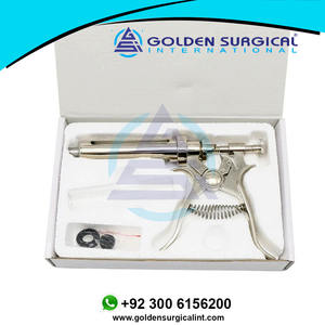 Inyector Automático Profesional para Ganado - Pistola de Vacunación de Acero Inoxidable con Dosis Ajustable - Jeringa Continua para Vacas y Cerdos - Product Image 5