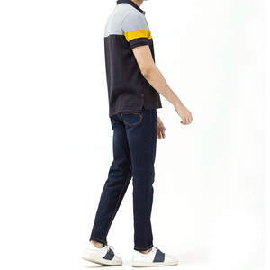 Logo personnalisé de haute qualité pour polo T-Shirt pour hommes dernière mode motif solide coton manches courtes toile impression de haute qualité - Product Image 6