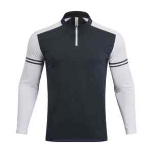 เสื้อสเวตเชิ้ตคอกลมแบบสั่งทำพิเศษ ดีไซน์คอตั้งแบบคัลเลอร์บล็อก ผ้าฝ้าย 100% แขนยาว สวมใส่สบายสำหรับฤดูหนาว สำหรับผู้ชาย แห้งเร็ว - Product Image 5