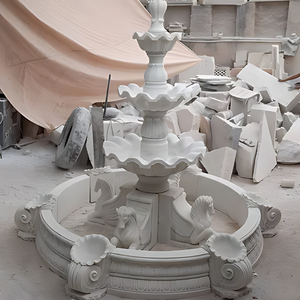 Fuentes de agua de mármol al por mayor, pedidos a granel para decoración de jardín al aire libre, vestíbulos de hoteles y proyectos de Centros Comerciales - Product Image 3