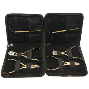 Kit de Herramientas para Extensiones de Cabello con Pinzas de Aguja C de Alta Calidad, Acero Inoxidable de Grado Quirúrgico, Accesorios Personalizados para Uso Comercial - Product Image 6