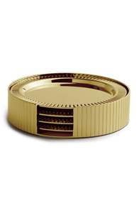 Indian Export Quality Tableware Brass Tea <b>Coasters</b> <b>for</b> Home and Restaurant Use Metal <b>Drink</b> <b>Coasters</b> Mats Available Export Price - Product Image 3