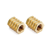 Inserts hexagonaux en laiton de qualité supérieure à prix de gros pour des solutions de fixation durables