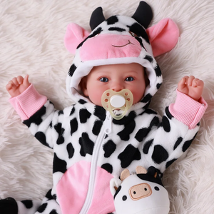 Muñeca Reborn Sonriente Babeside Lyle <span class=keywords><strong>de</strong></span> 17 Pulgadas, Muñeca Recién Nacida Realista <span class=keywords><strong>de</strong></span> Vinilo, Cuerpo <span class=keywords><strong>de</strong></span> Tela Suave, Juguete <span class=keywords><strong>de</strong></span> Moda Realista - Product Image 2