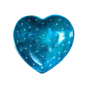 ของตกแต่งบ้านไม่เหมือนใครถาดรักลายหัวใจเทอร์ควอยซ์งานหัตถกรรมอินเดียงานโบราณหรูหราทันสมัย - Product Image 1