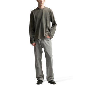 Sweat à capuche en polaire d'hiver pour hommes avec logo personnalisé en gros-Couleur unie à manches longues 100% coton anti-rides - Product Image 5