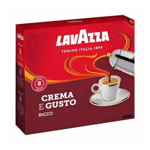 Intensity Lavazza Crema e Gusto Ricco 250gパックをお楽しみください