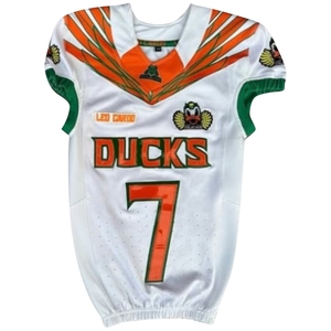 Chemise fabriquée en usine College 12 Panel Hommes Maillot américain réversible Drapeau Maillots de football - Product Image 6