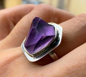 Haute qualité vert améthyste Hydro 7x14mm Marquise forme coupe pierres précieuses broche ensemble 925 bague en argent Sterling bijoux faits à la main pour elle - Product Image 4